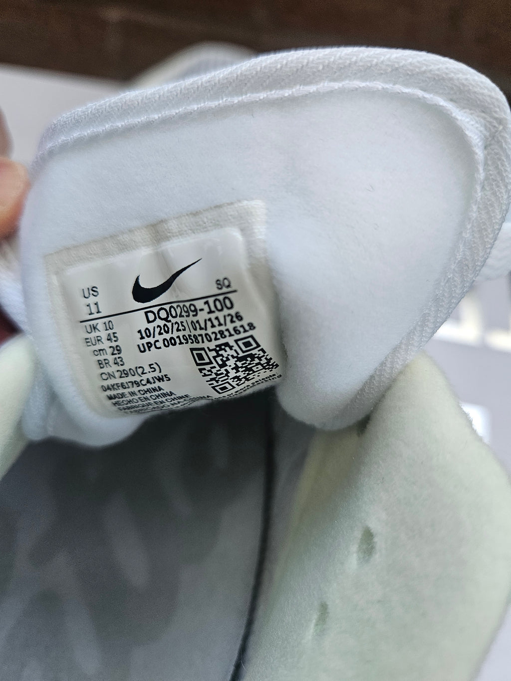 Patta White Uk 10