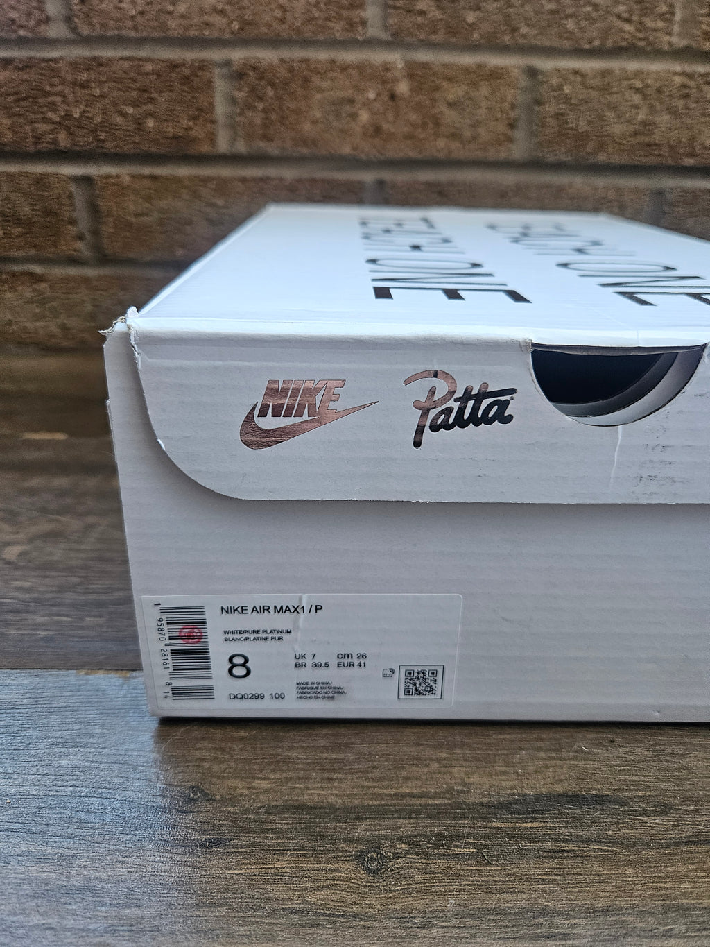 Patta White Uk 7