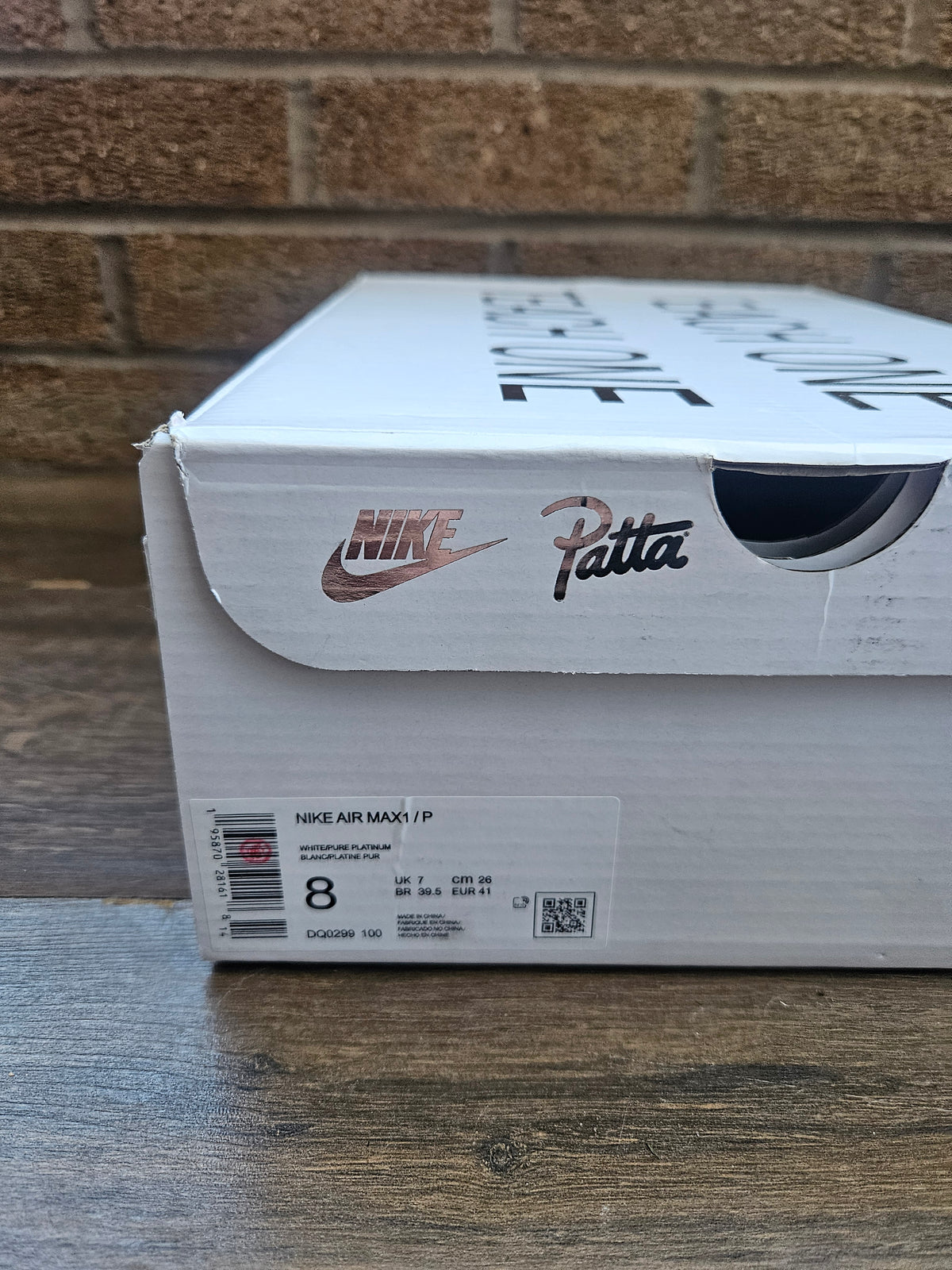 Patta White Uk 7