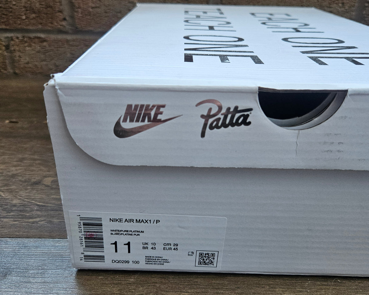 Patta White Uk 10